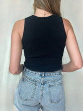 Load image into Gallery viewer, Ribbed High Neck Body Suit (Black)