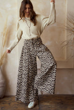 Load image into Gallery viewer, Leopard Wide Leg Pants
