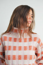 Load image into Gallery viewer, Fall Check Turtleneck Sweater

