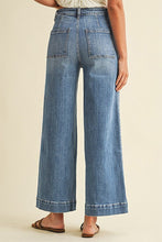 Load image into Gallery viewer, Pin Tuck High Rise Jeans - Medium Denim
